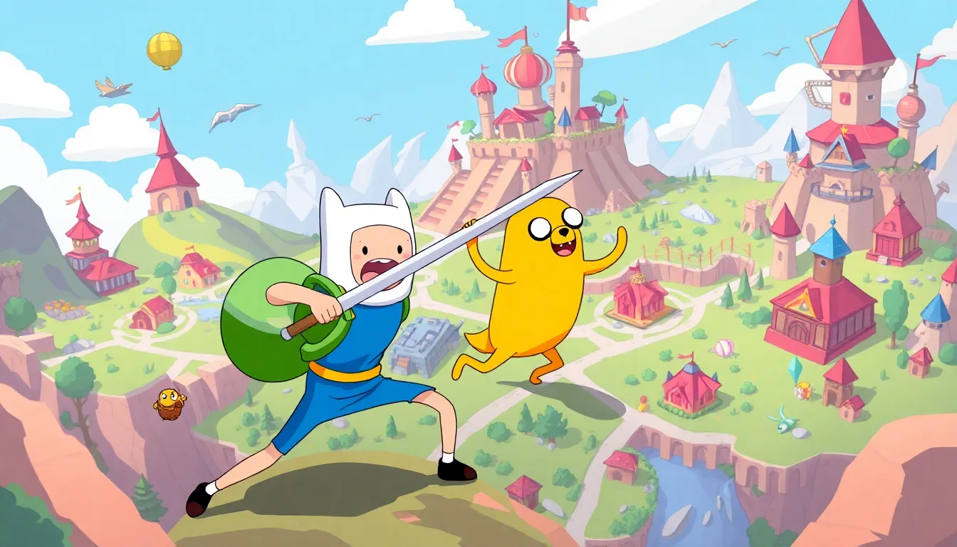 adventure time moba